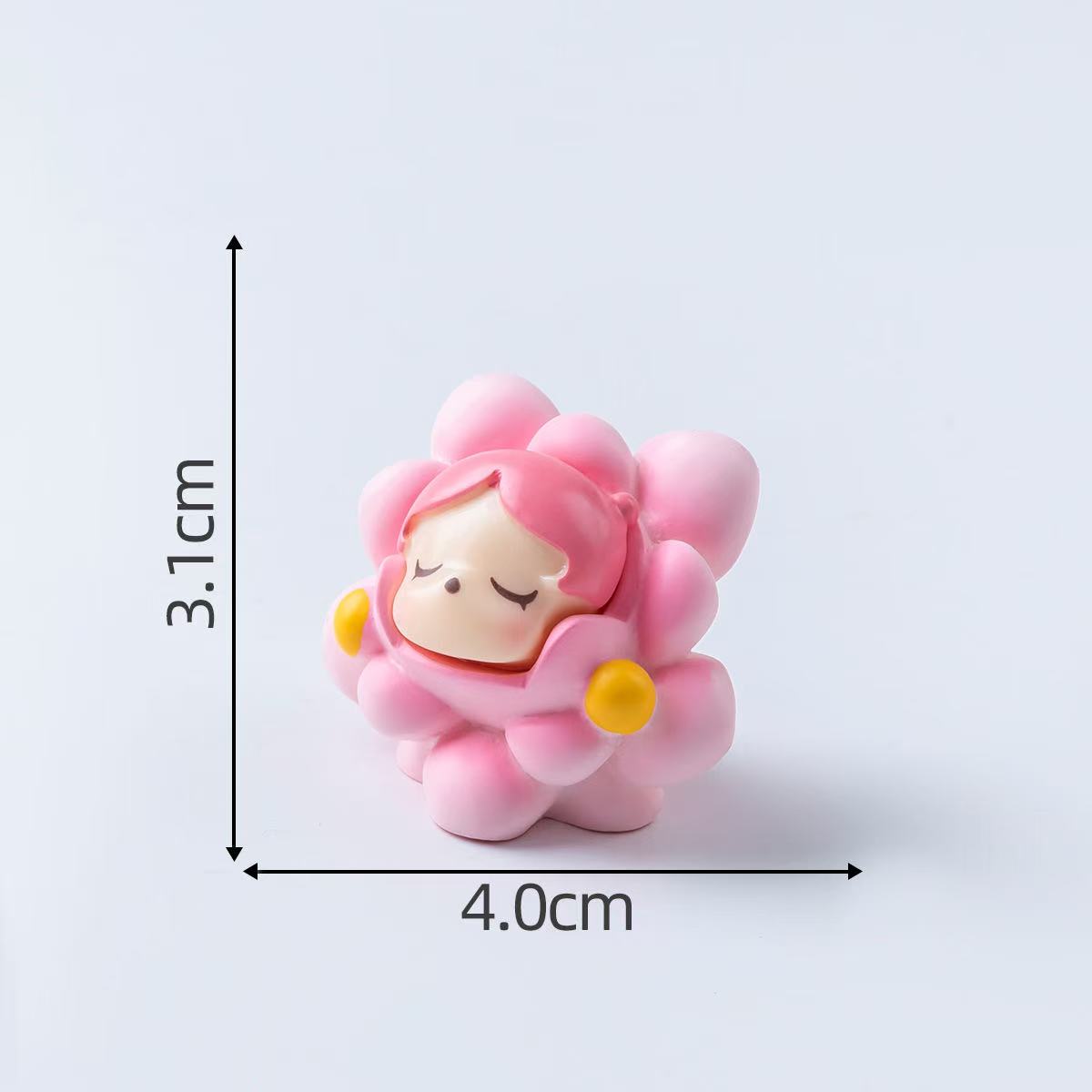 Cute flower angel bubble fairy sp topper figure charter