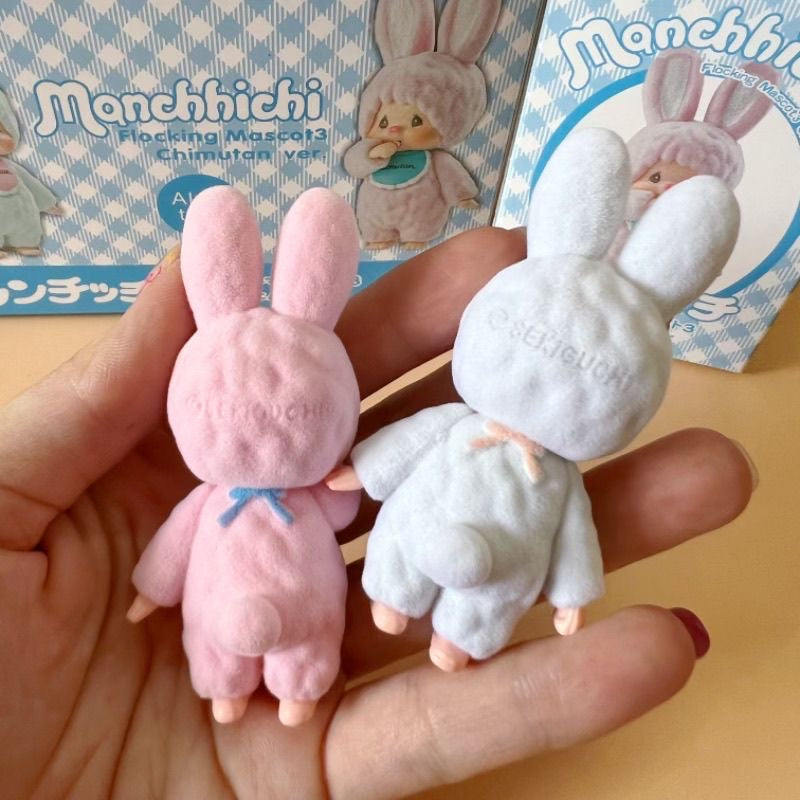 diy pens topper monchiii chimutan flocked fuzzy figures character pen topper