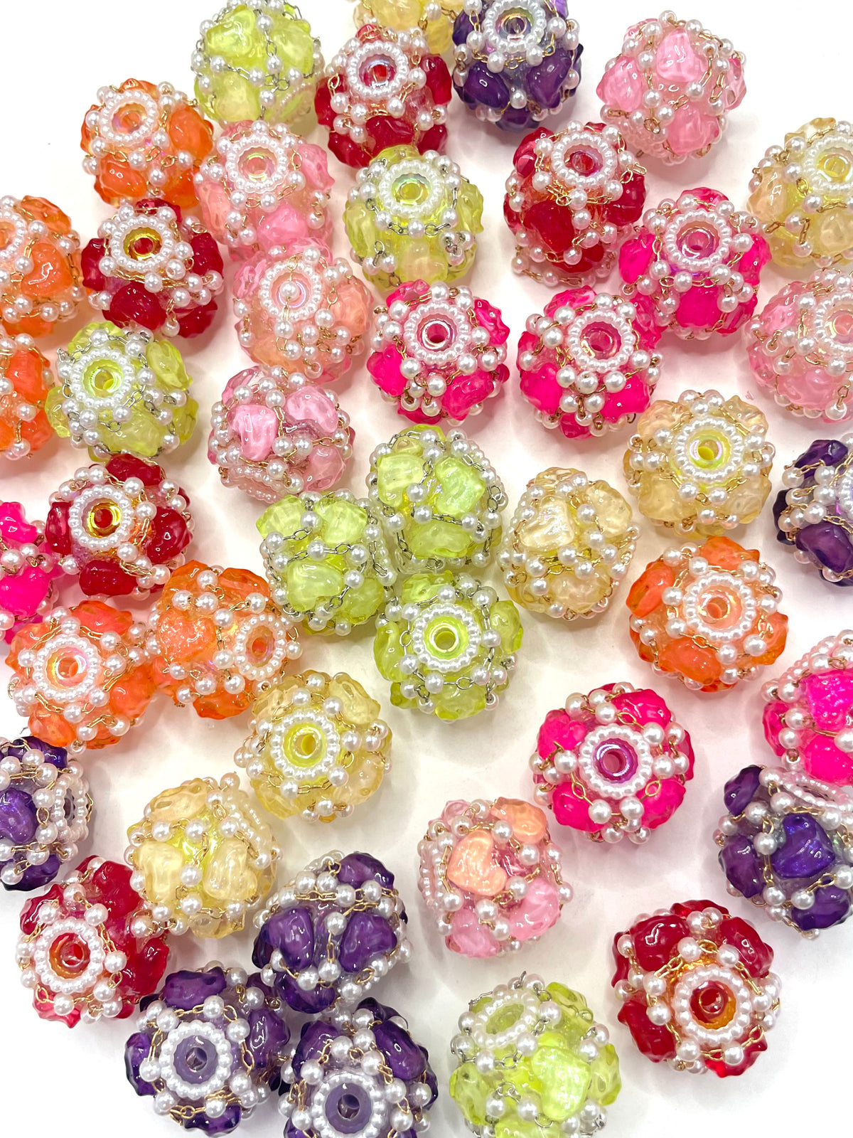 Fancy Beads Heart shape