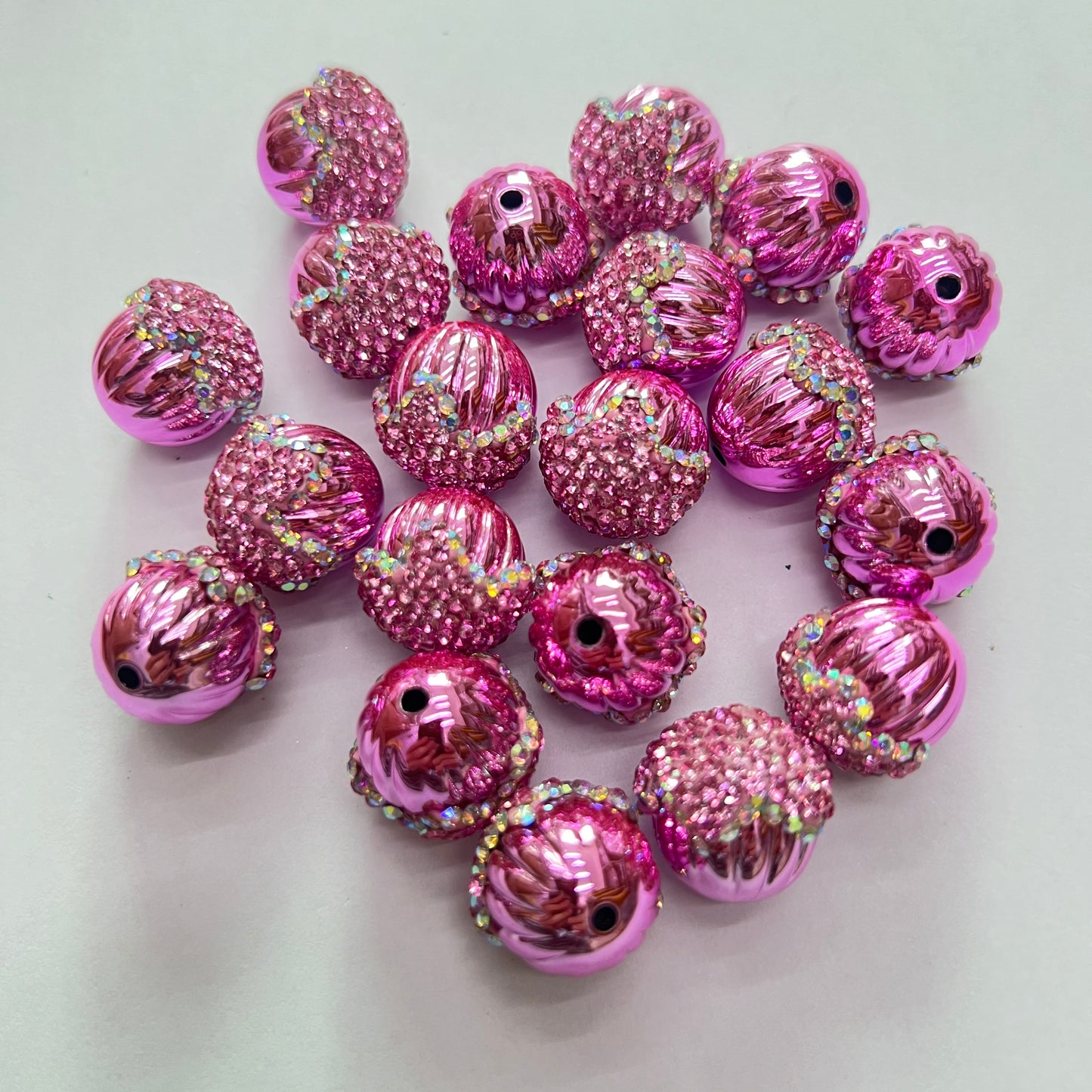 Acorn bead drip bead uv pumpkin drip beads