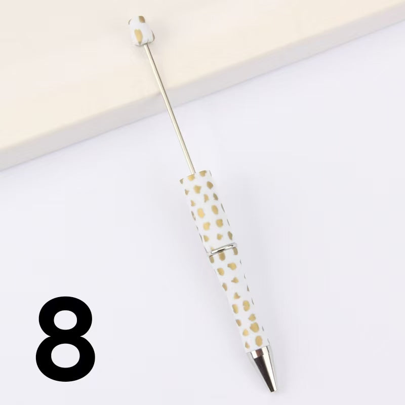 Ballpoint pens with various patterns Beadable pen (1-28)