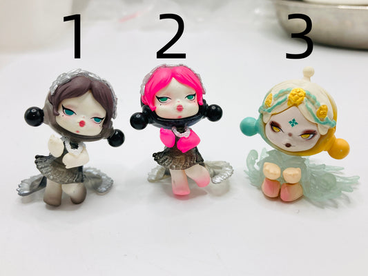 ppmt Pen Toppers Doll figurine Wings Feather dress