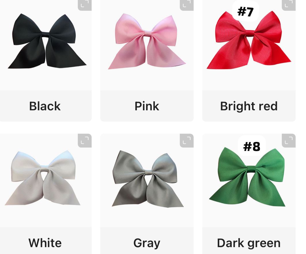 cross-border textile rib bow accessories material for diy beads for any diy 9cm
