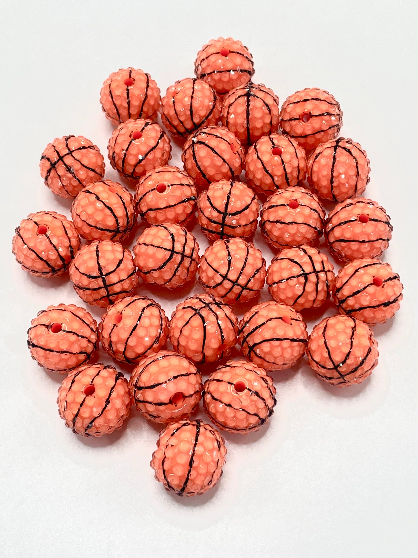 Acrylic bead rhinestone The ball Ball bead 20mm Random Mix