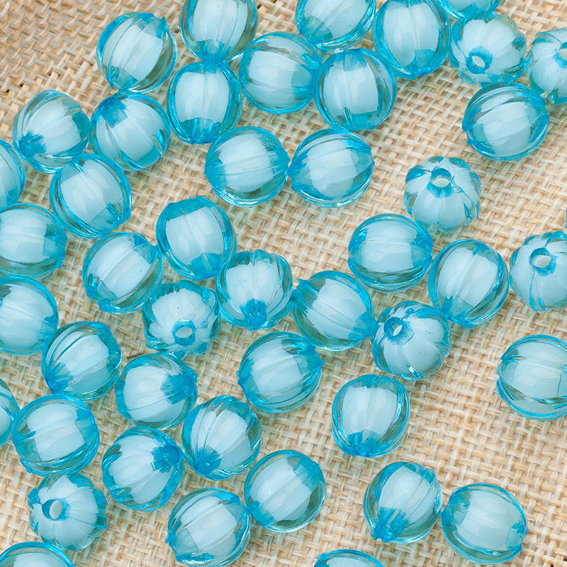 Acrylic pumpkin beads Filled bead Sweet bead Double acrylic pumpkin beads Random Mix