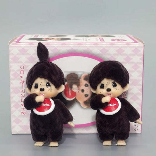 diy pens topper monchichi chimutan flocked fuzzy figures character pen topper