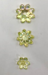 Lotus Spacer Seven Color Clear with UV Colorful Lotus Acrylic Beads Spacer,35mm,31mm,21mm