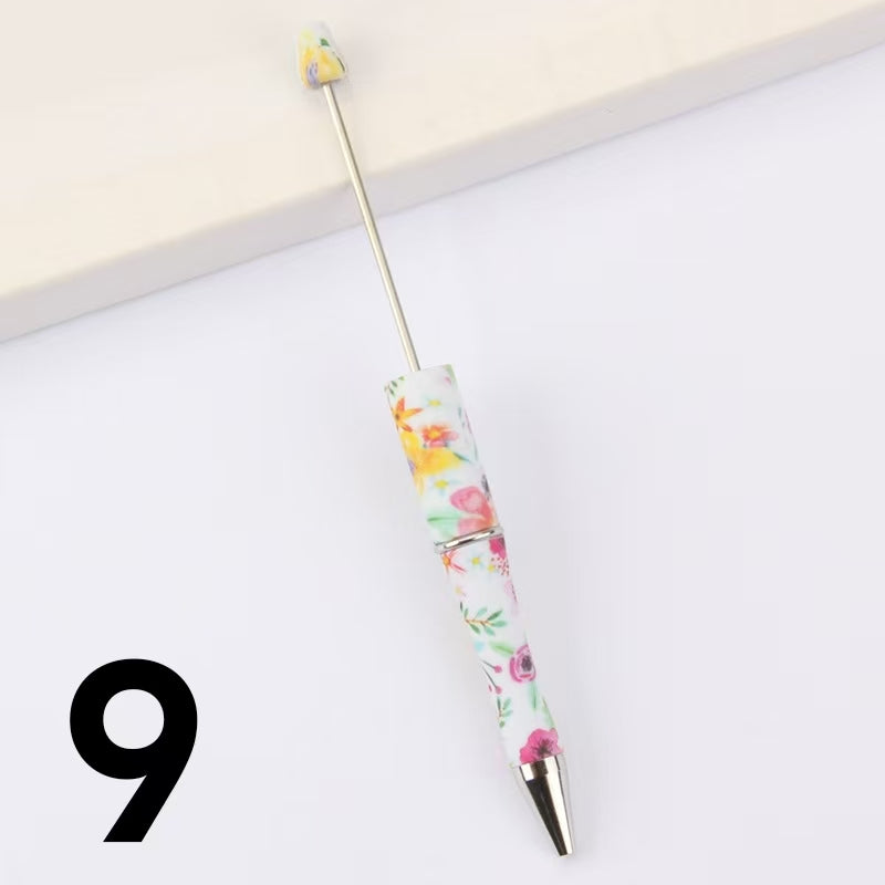 Ballpoint pens with various patterns Beadable pen (1-28)
