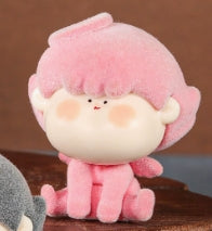 angel AMLLS series flocking fuzzy short plush cute doll ornaments diy jewelry pendant topper character figures