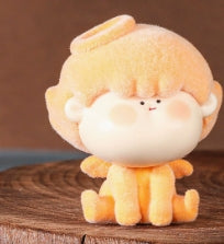 angel AMLLS series flocking fuzzy short plush cute doll ornaments diy jewelry pendant topper character figures