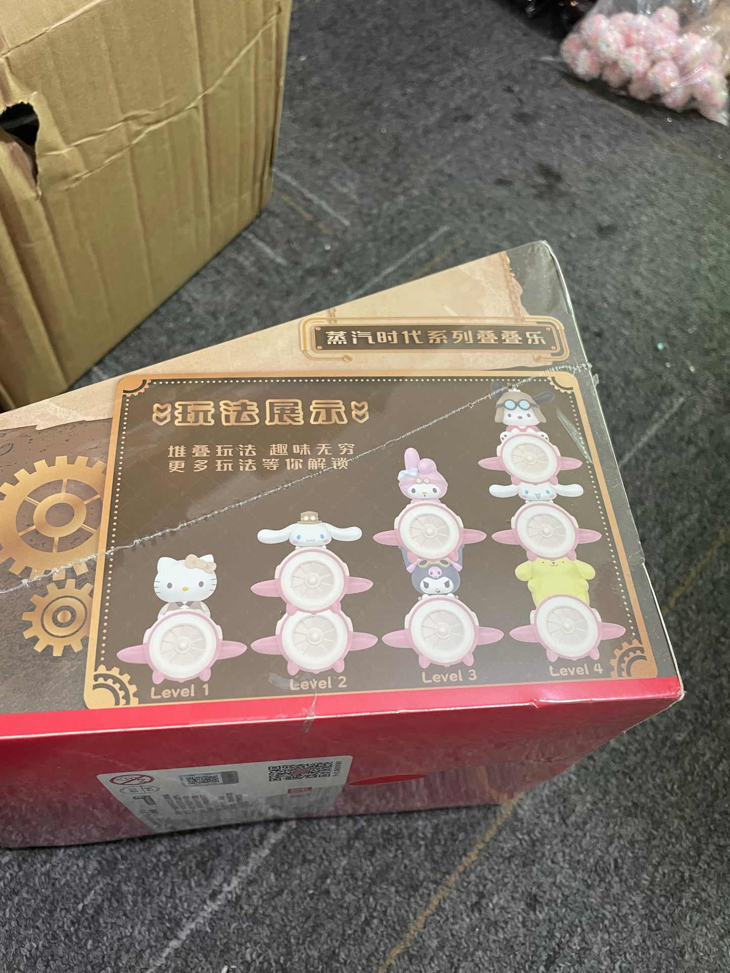 diy pen topper character figure the age of steam blind box blind bag Sanrio