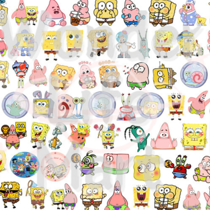 shake tiny acrylic Classic cartoon double through 2cm acrylic sheet DIY cartoon Random Mix