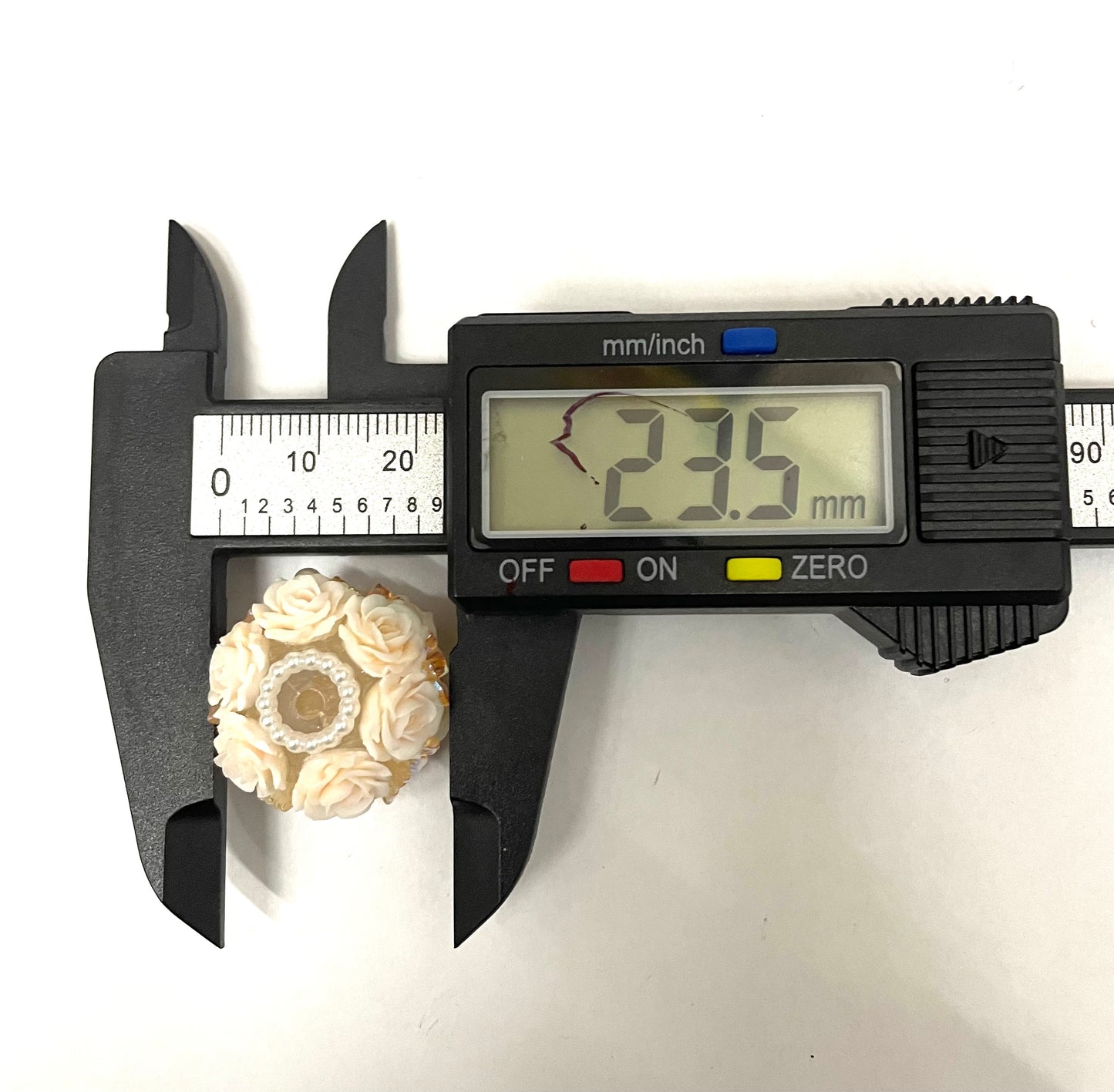 Fancy bead hard flower bead with butterfly radom mixed