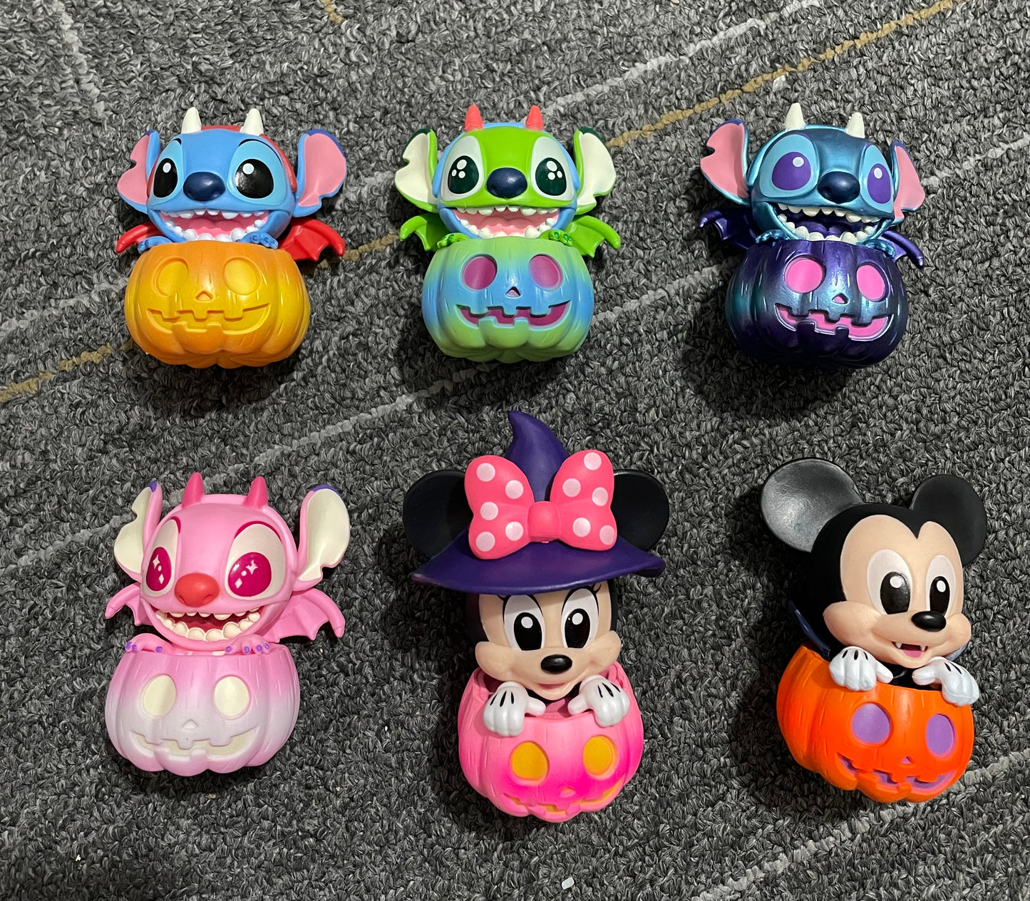 Halloween bead Halloween characters Halloween stitc mouse topper 6 pcs