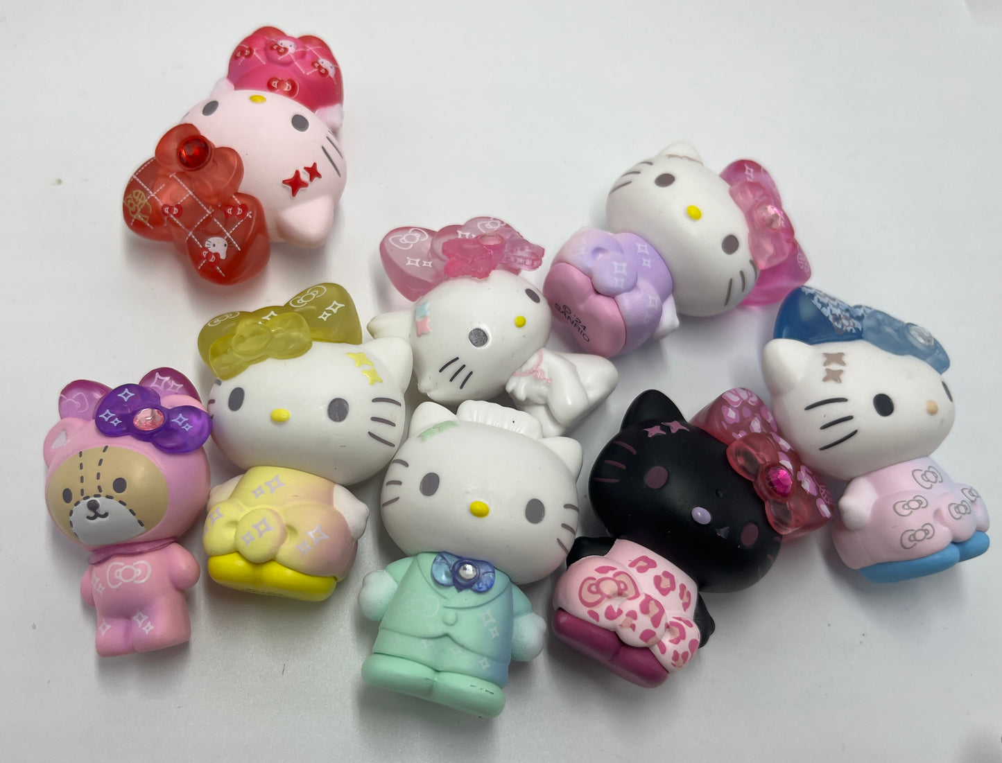 Doll character figures topper for diy craft as pendant as charm as pen topper hello HK 50th anniversary