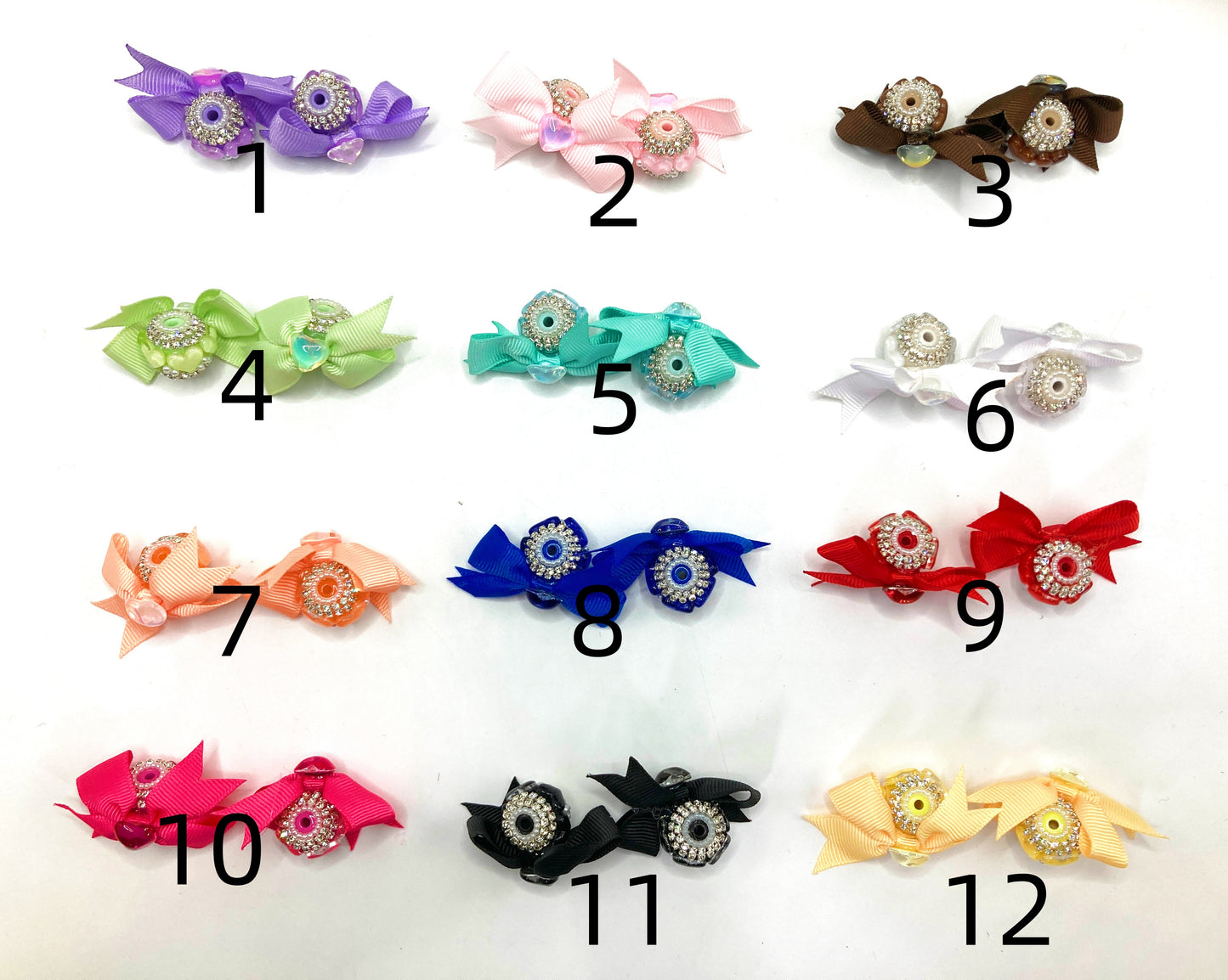 Beaded beadable Textile bead heart bow bead textile fabrica bow with lacy and crown bead fancy bead craft with crown ornament with bow satin ribbon knot,ornament with pearl and sugar stone, delicate handcraft ,randon mix color