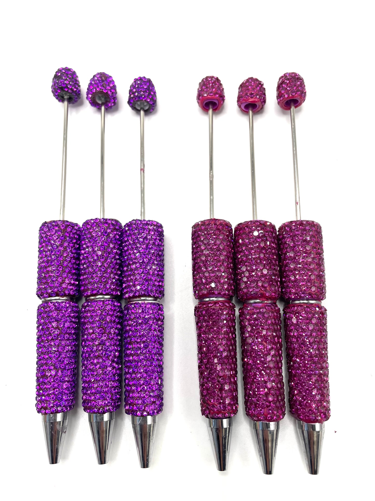 #33-#34new solid color new arrivals new clay rhinestone pens colored fancy rhiestone pen,random mix