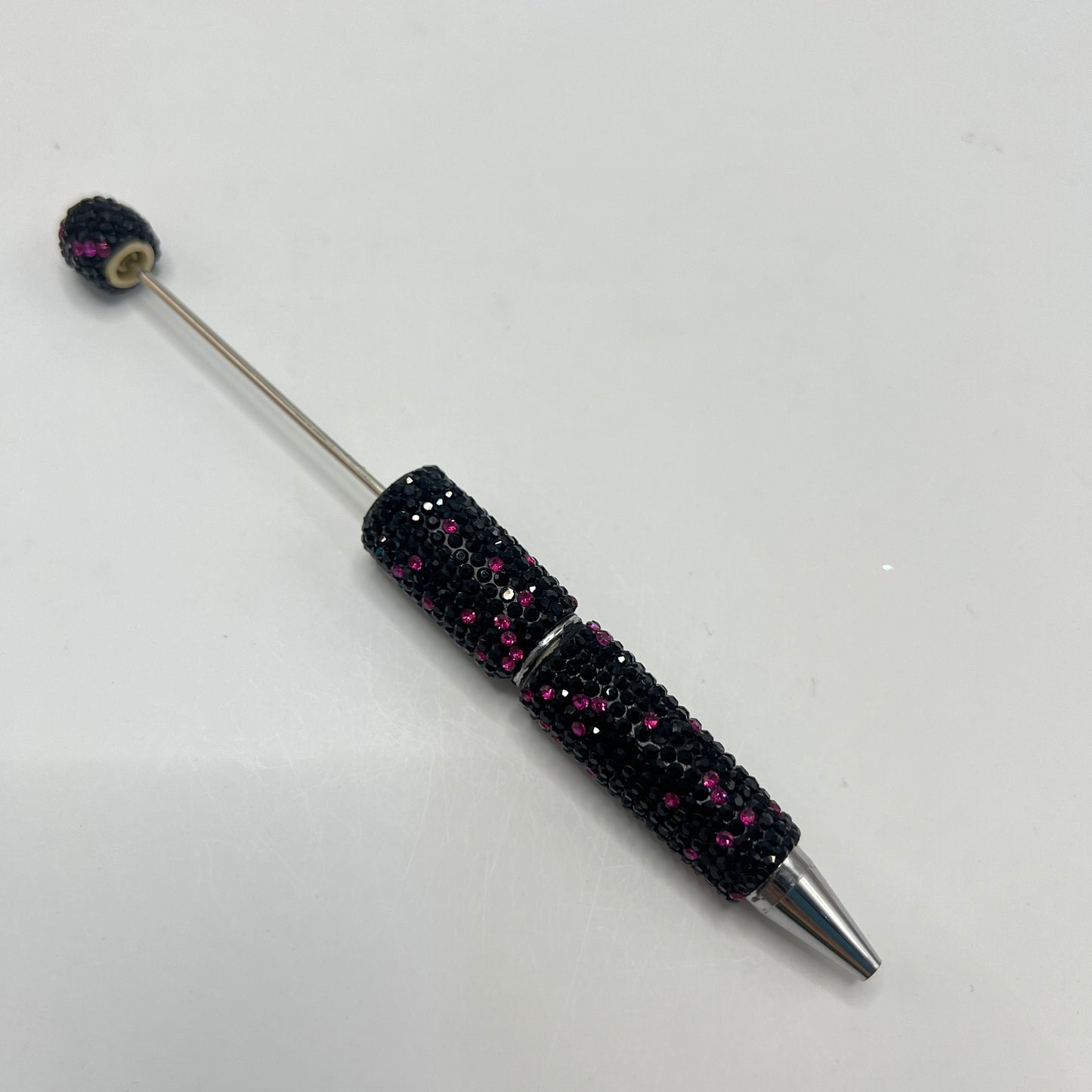 Rhinestone pen bling pen black pen with AB rhinestone