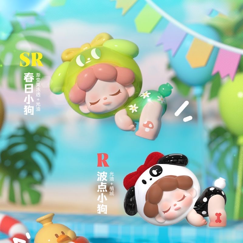 Wendy dodo sugar blind box come back balloon pen topper figure diy pen whole set