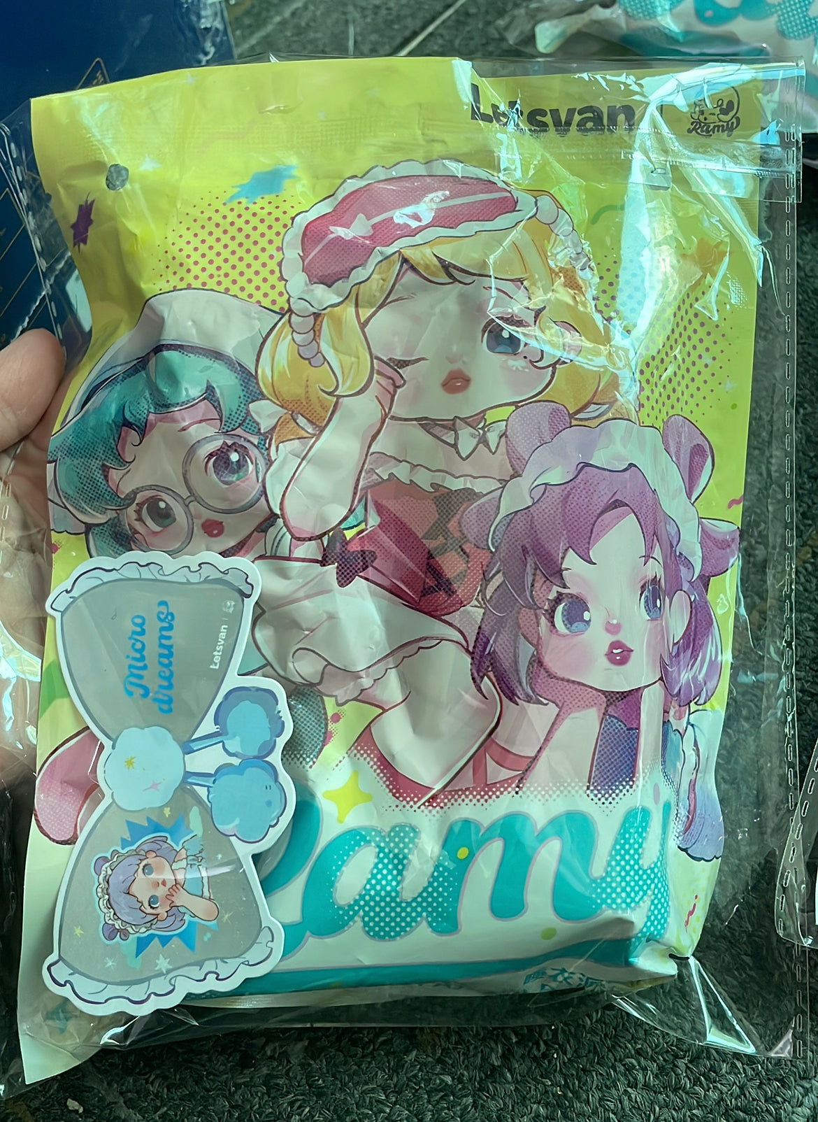 Ramy pajama party pen topper blind bag blind box character figure diy pen diy charms