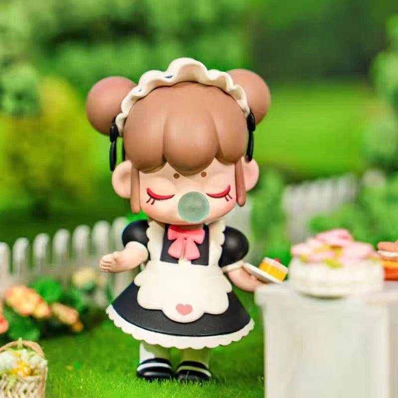 Rolife Genuine naci tea time Blind box gift box Figurine, gift,nancy Pen Toppers-no hiding one only basis piece