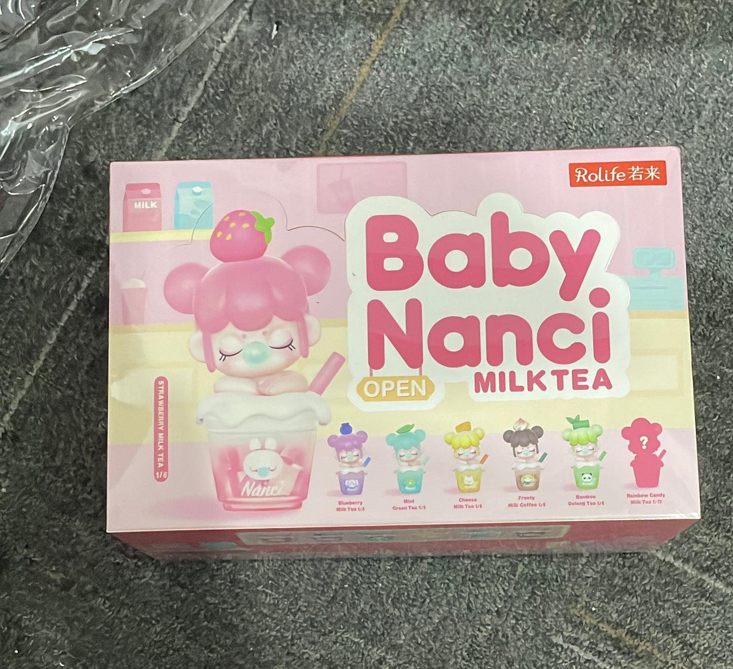 baby Nanci milk tea series 6pcs