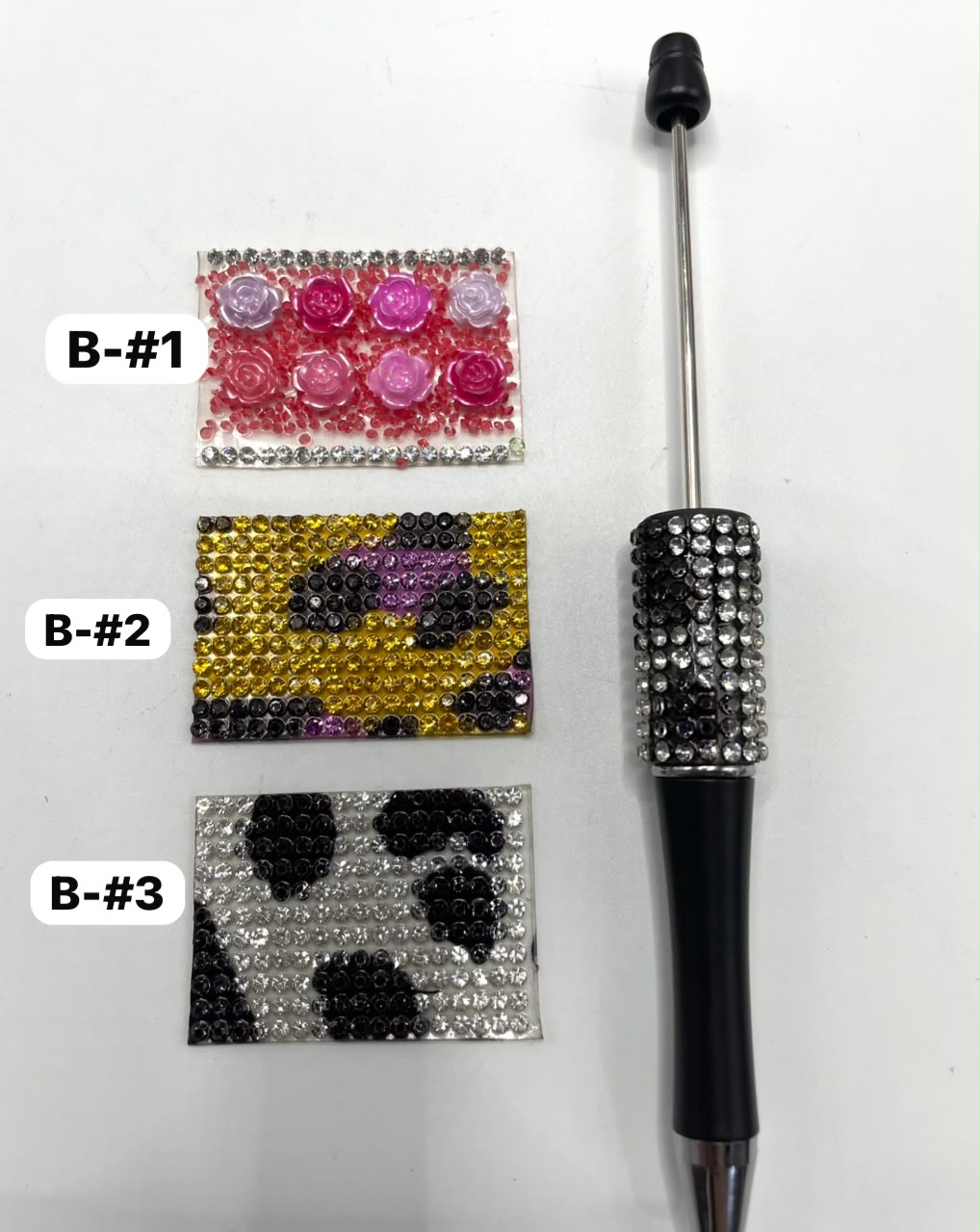 Pen wrape DIY Bling Bling Wraps with Clear Rhinestone Chain Crystals for Pen,78 Small Pieces in 1 Sheet, Please Read the Description