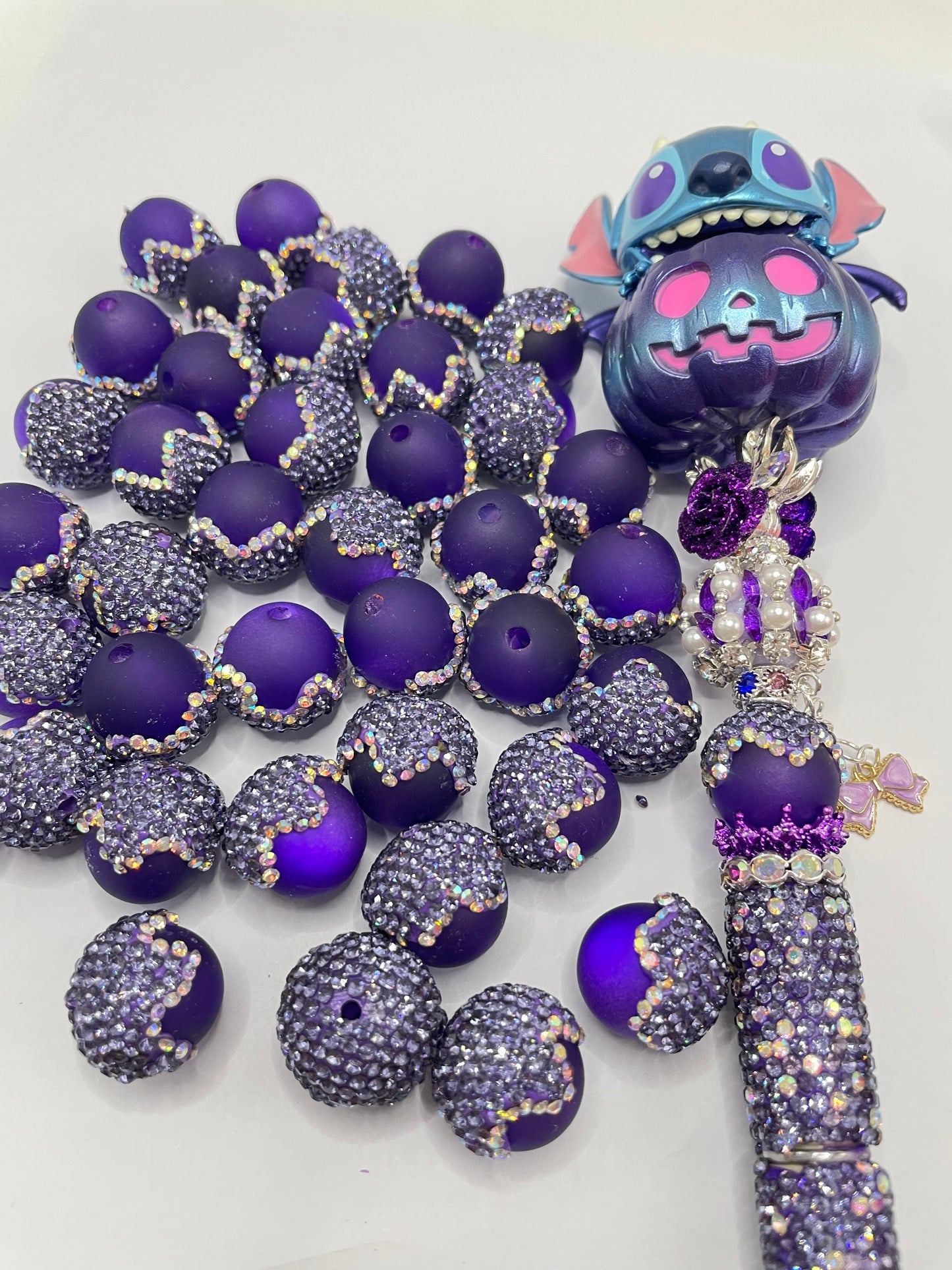fancy bead matte cat eye drip bead colored ,diy pens diy bead