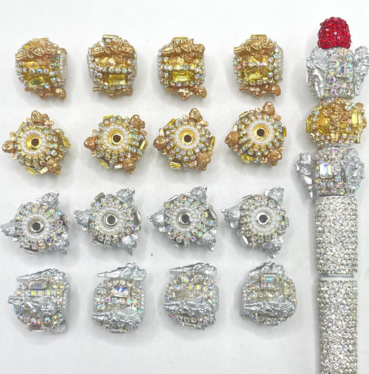 angel fancy beads chrismas beads
