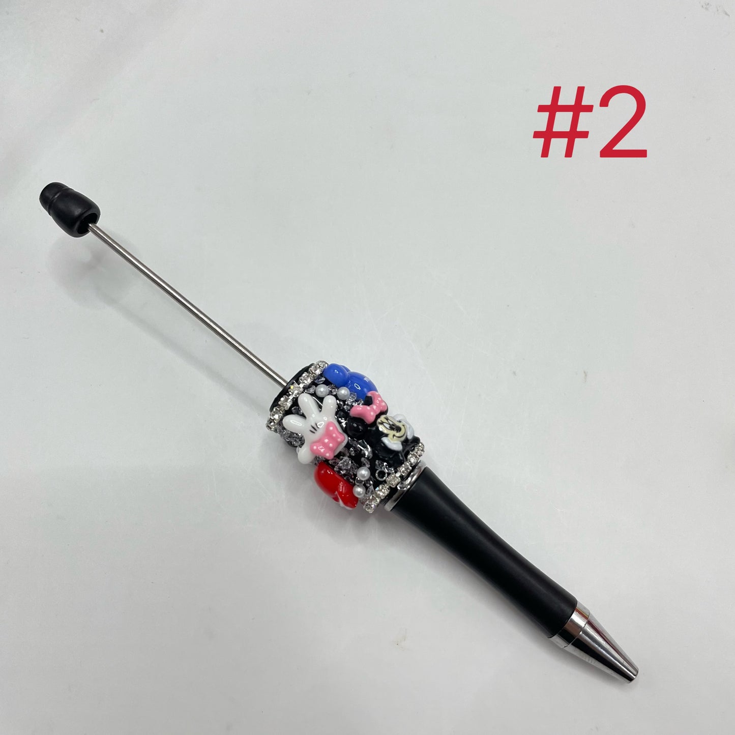 beadable pen character pen cartoon pen with winnie pooh tiger bear bee honey mk,diy pen