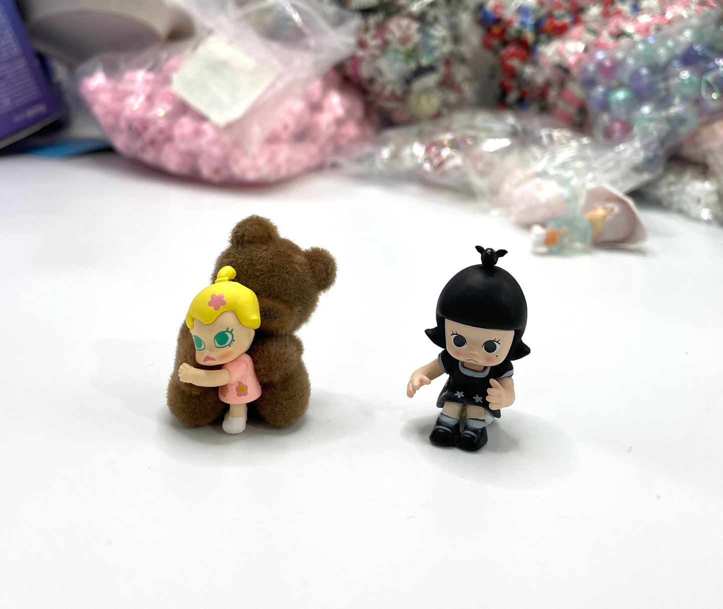 pop mart Molly pen toppercharacter figure diy topper diy charm withou hole