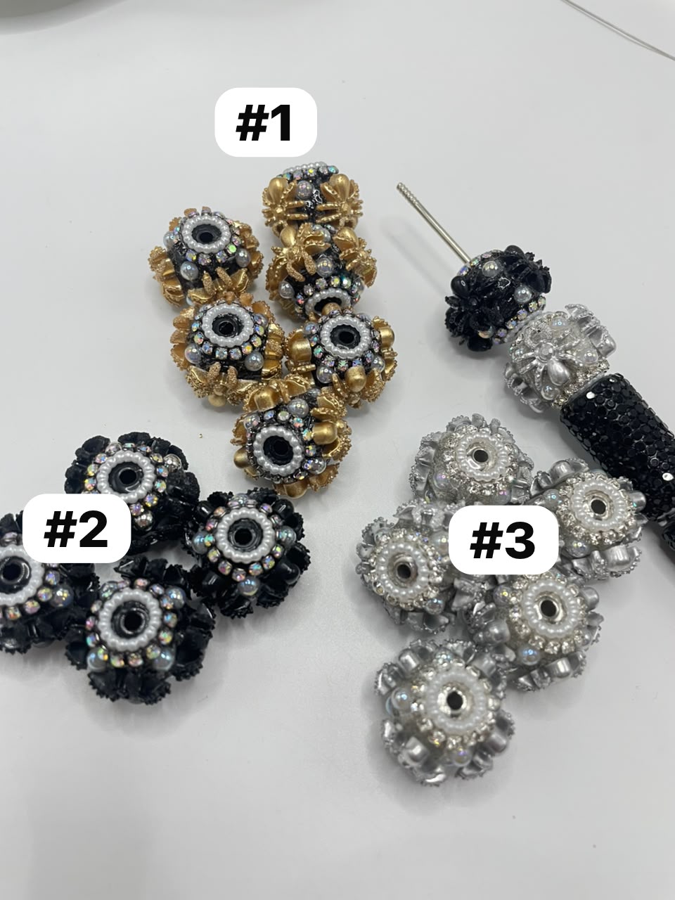 Spider bead Halloween bead