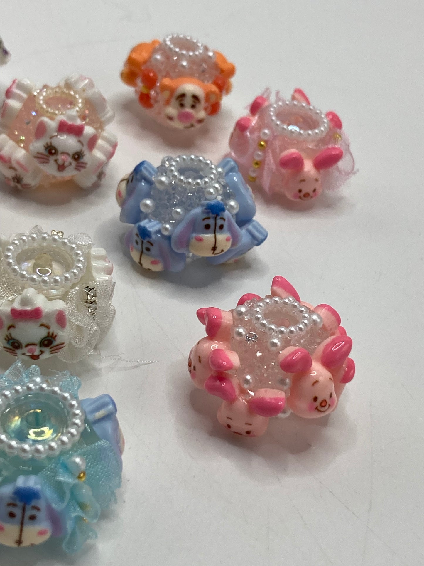 Cartoon characters Acrylic beads Animated character Pearl acrylic beaded necklace Random Mix