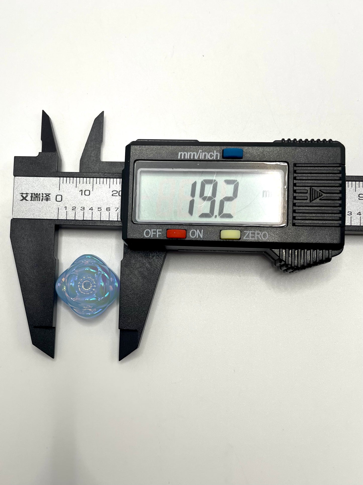 Multi-color Square UV Acrylic Rose Beads,Random Mix,19mm