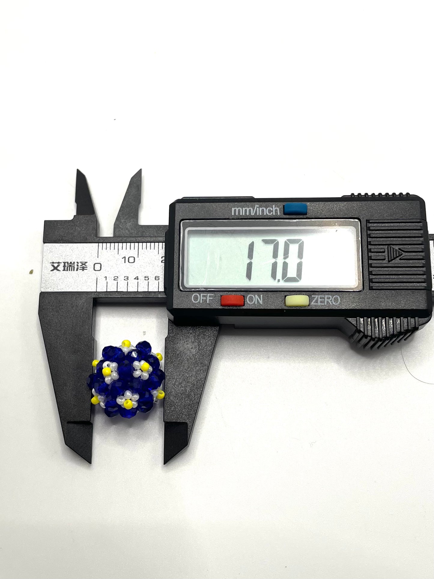 Glossy Yellow Flowers or Daisy and Clear Crystal Acrylic Round Beads,Random Mix,17mm Fancy-479