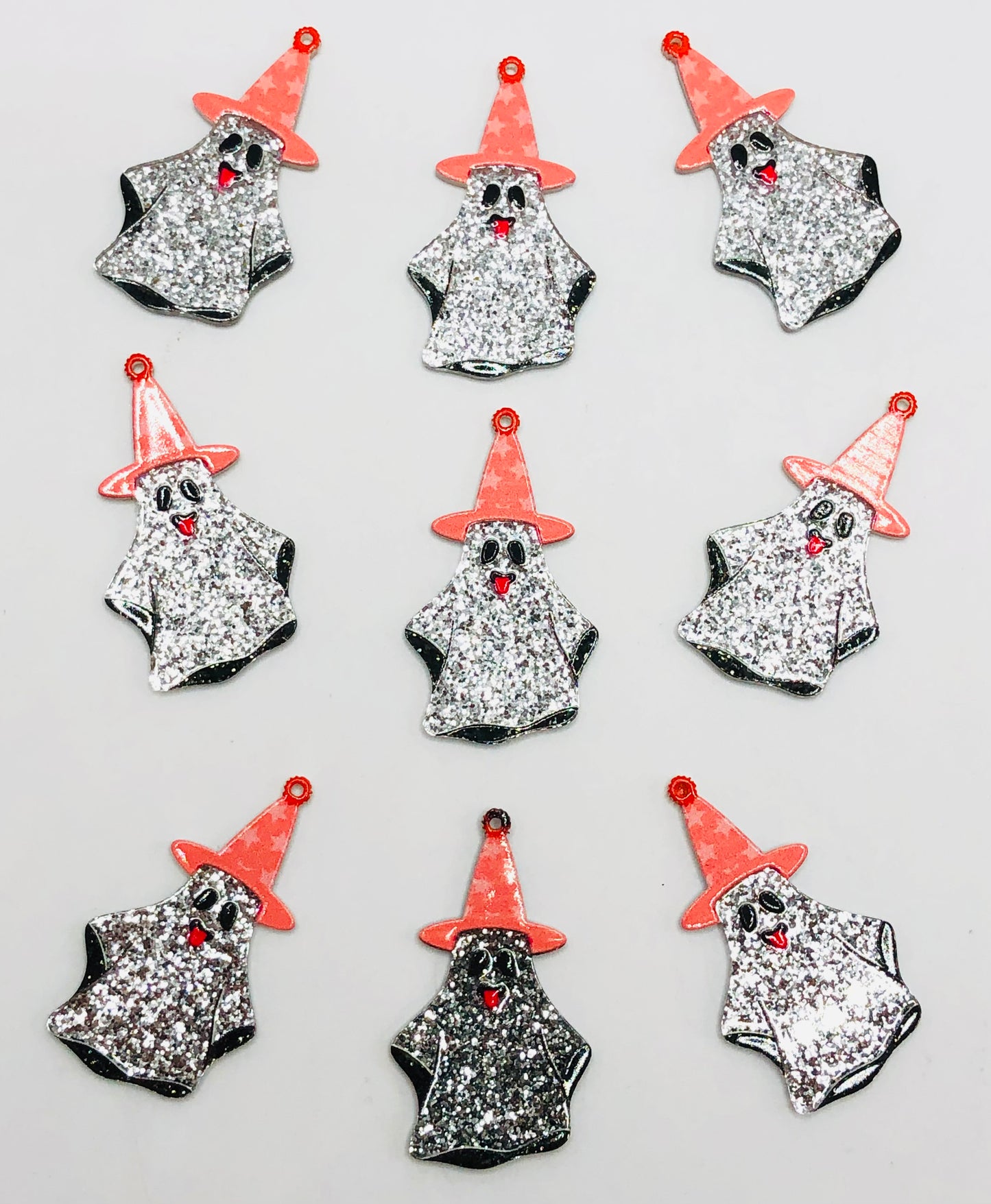 Halloween series Akli Halloween cartoon punching Pendant charm Random Mix (with hole)