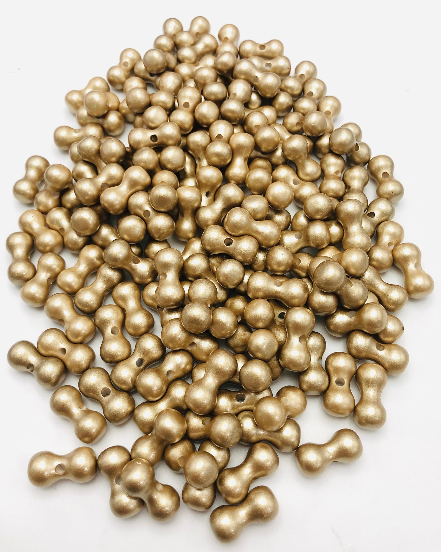 spacer acrylic Pea beads Colorful bone beads Random Mix 17mm