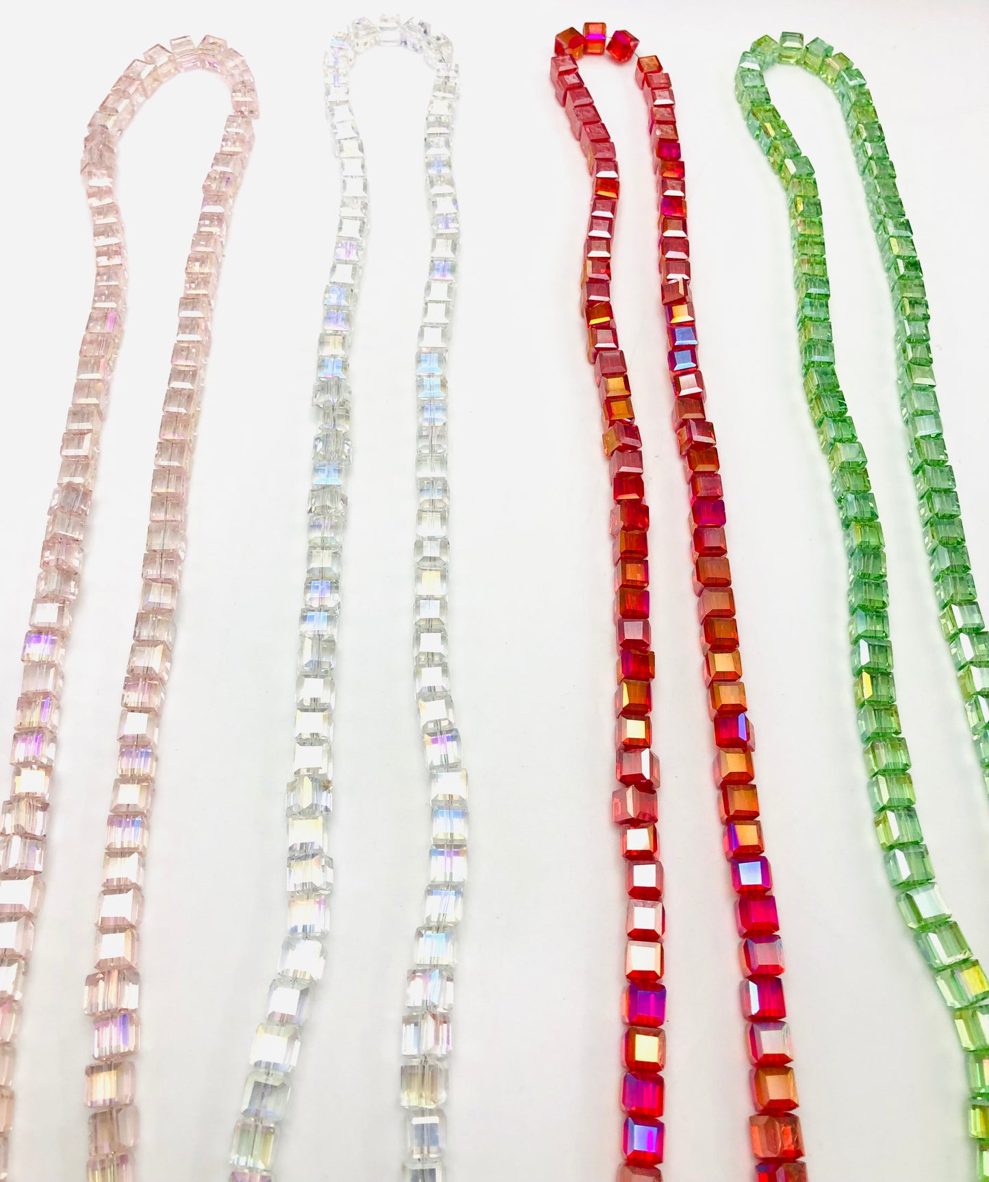 Crystal bead Gem Necklace bead colorful
