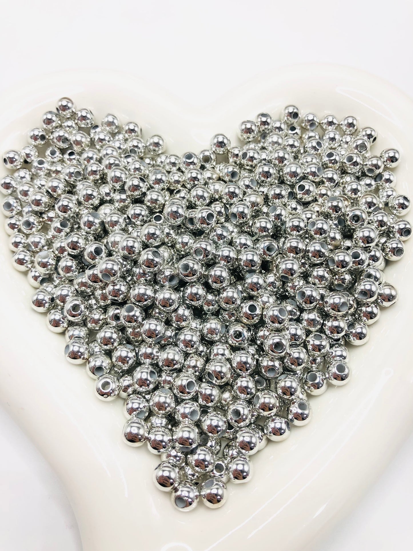 acrylic electroplate uv spacer Christmas 6mm Random Mix