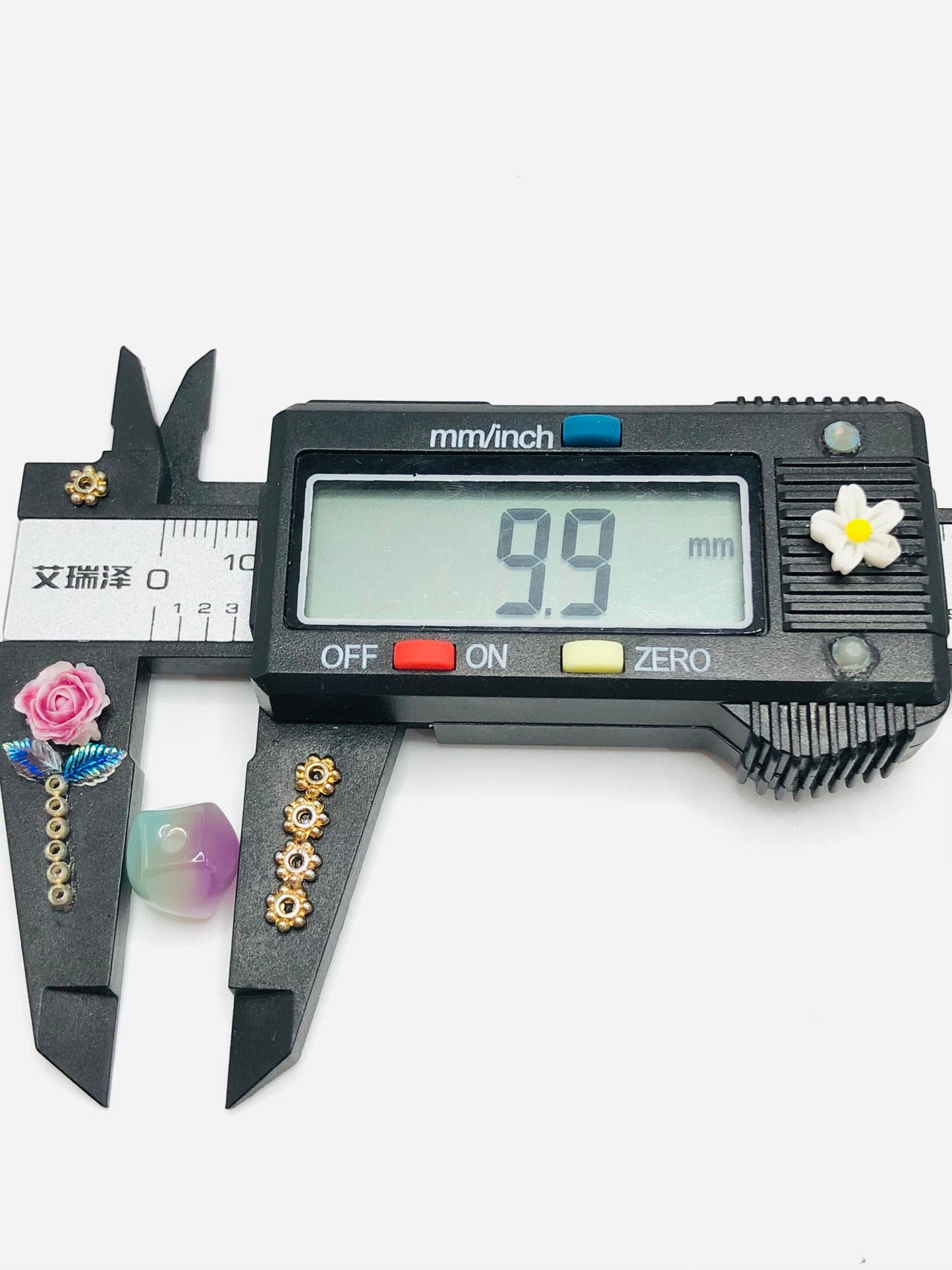 acrylic ombre Angular bead Imitation stone bead 10mm Random Mix