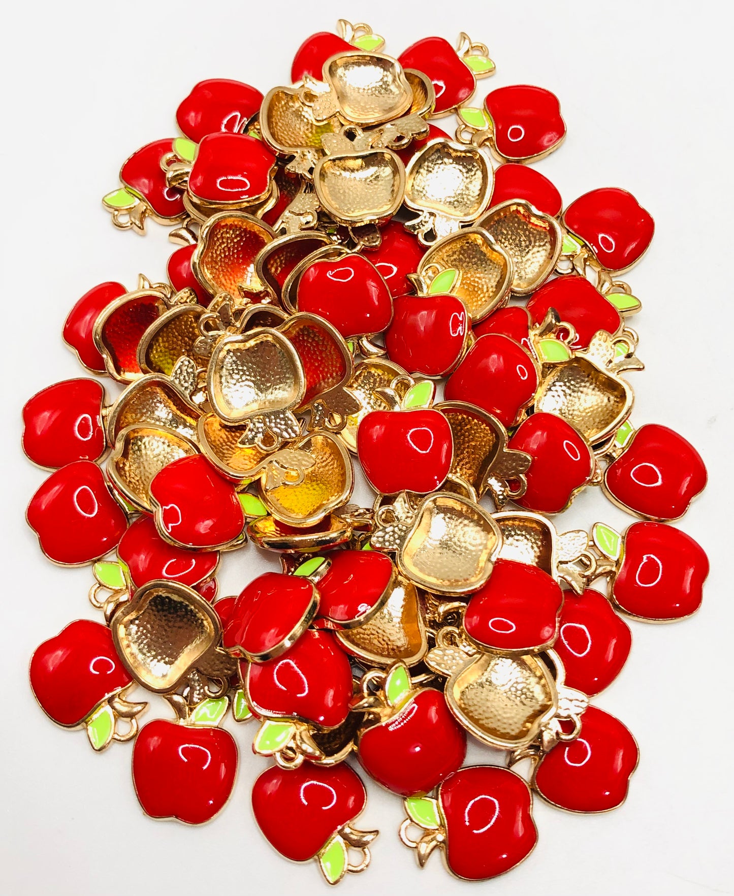 alloy charm metal Fruit slice Metal pendant Lip sunflower Not optional Random pattern mix