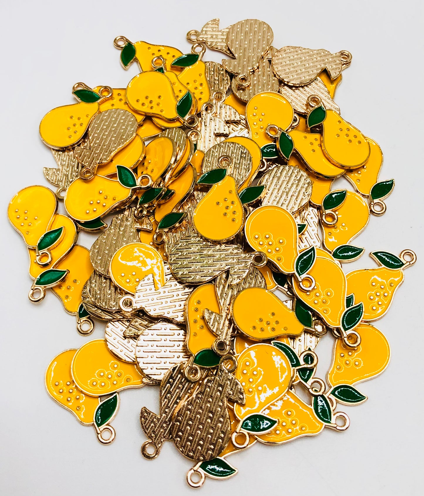 alloy charm metal Fruit slice Metal pendant Lip sunflower Not optional Random pattern mix
