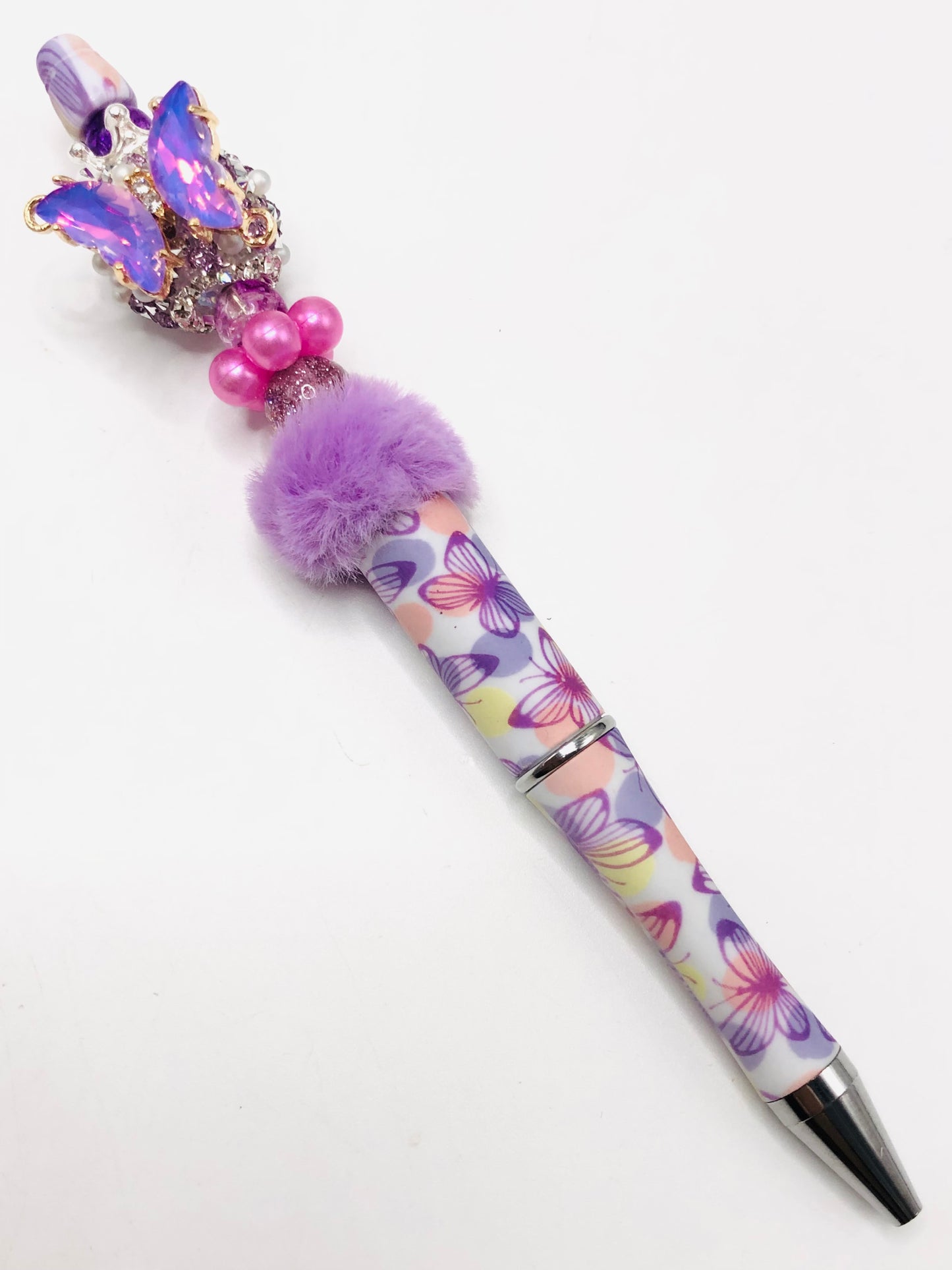 Butterfly bead Crown bead Sugar rhinestone Butterfly stone Bead Random Mix 20mm