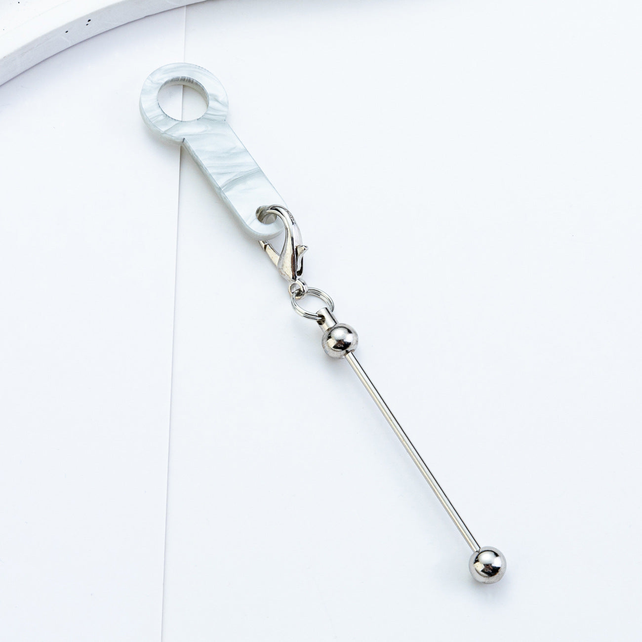 DIY beading Acrylic straw Pendant Applicable to 8mm-10mm Straw accessories Random Mix
