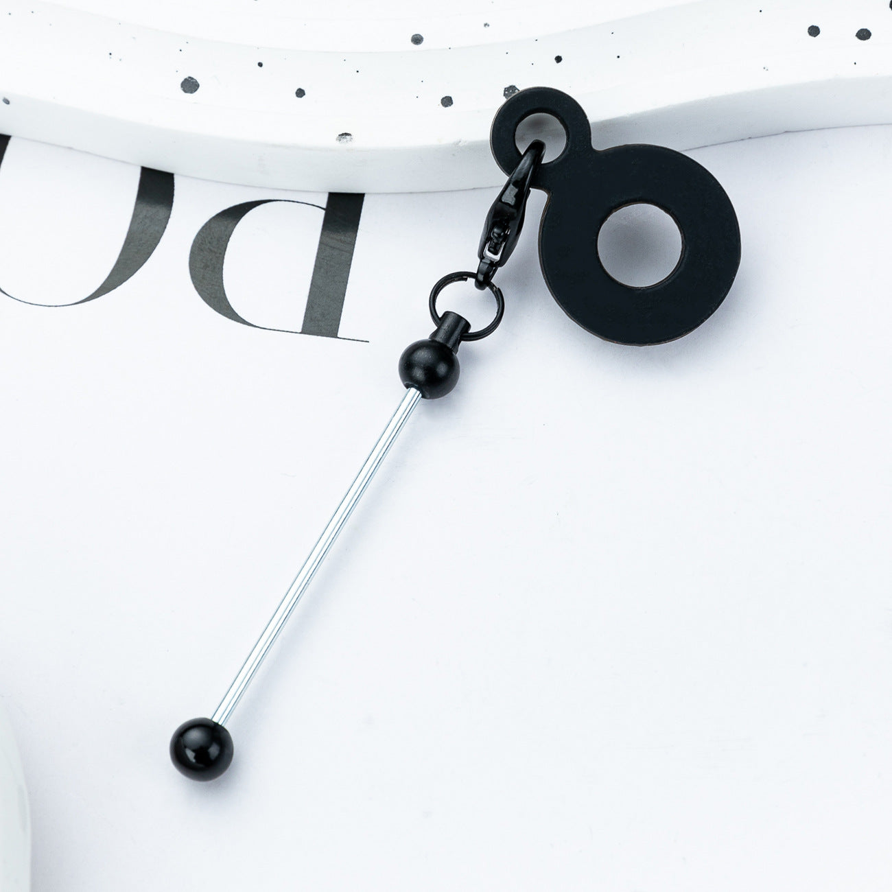 DIY beading Silicone straw pendant Applicable to 8mm-10mm Silicone decoration for water cups and straws Random Mix