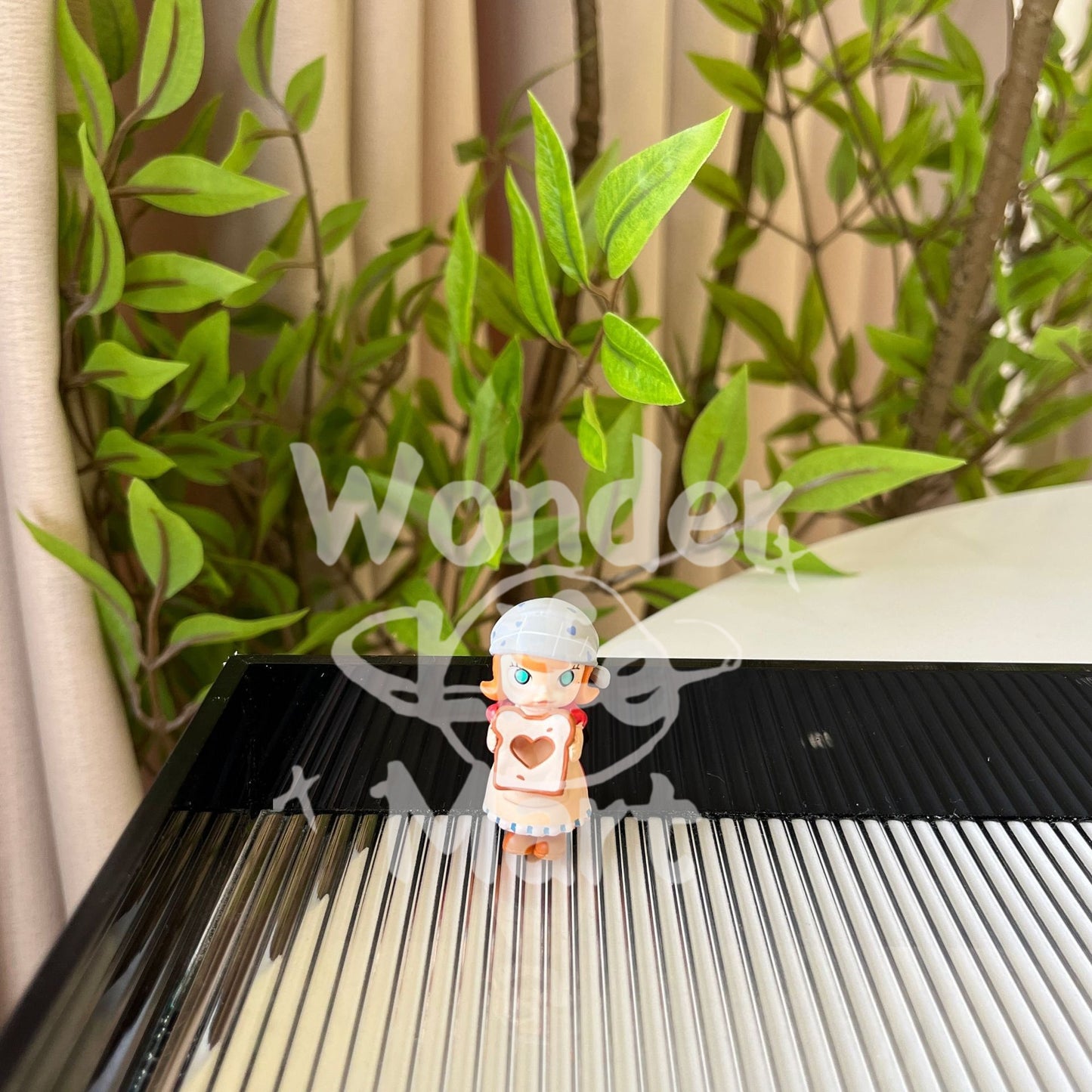 Molly PPMT Bread head DIY mobile phone chain pvc accessory ornaments are trendy and cute Pen Toppers
