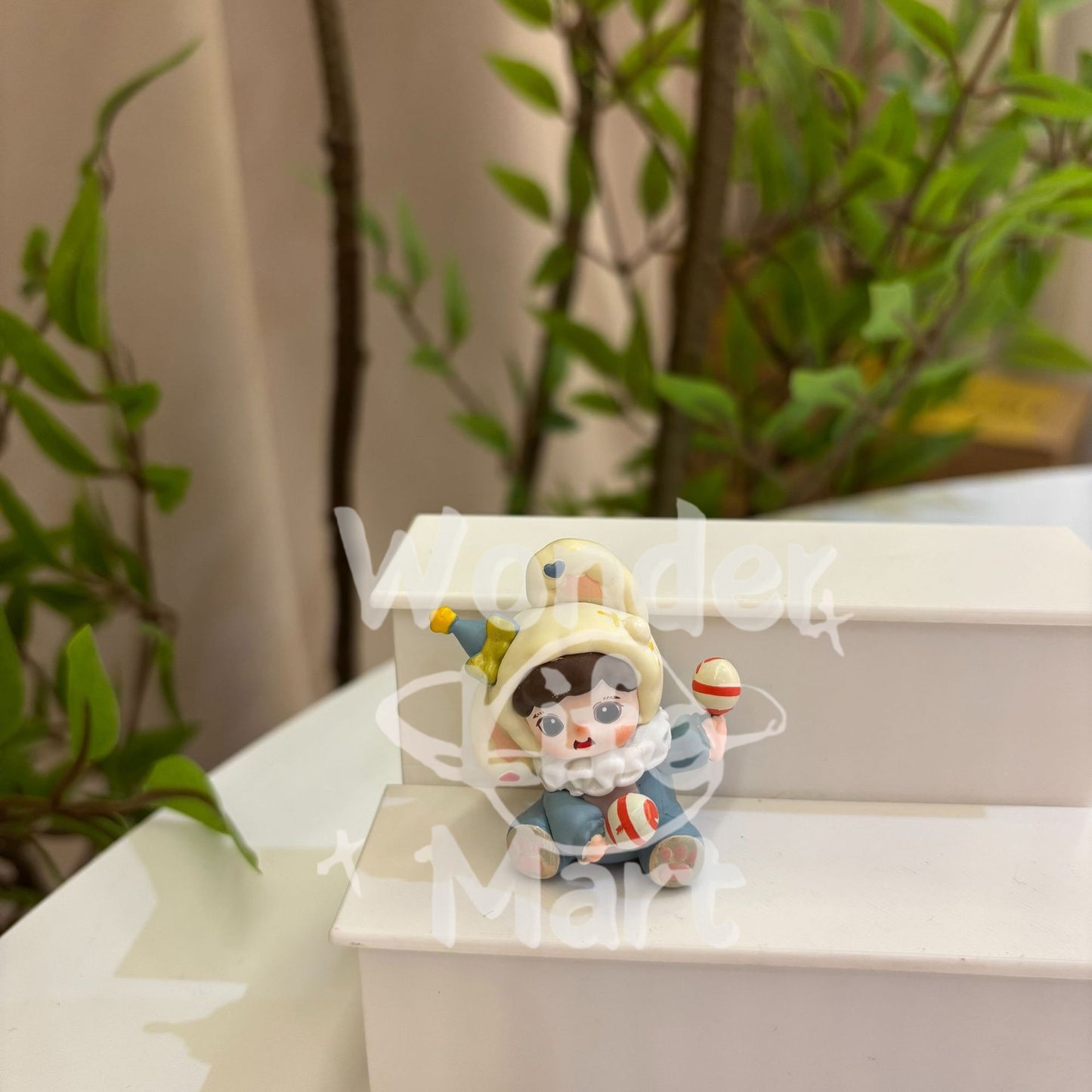 PPMT Little Ghost Sister Mengli Doll Trendy toy figurines Pendants and ornaments Pen Toppers