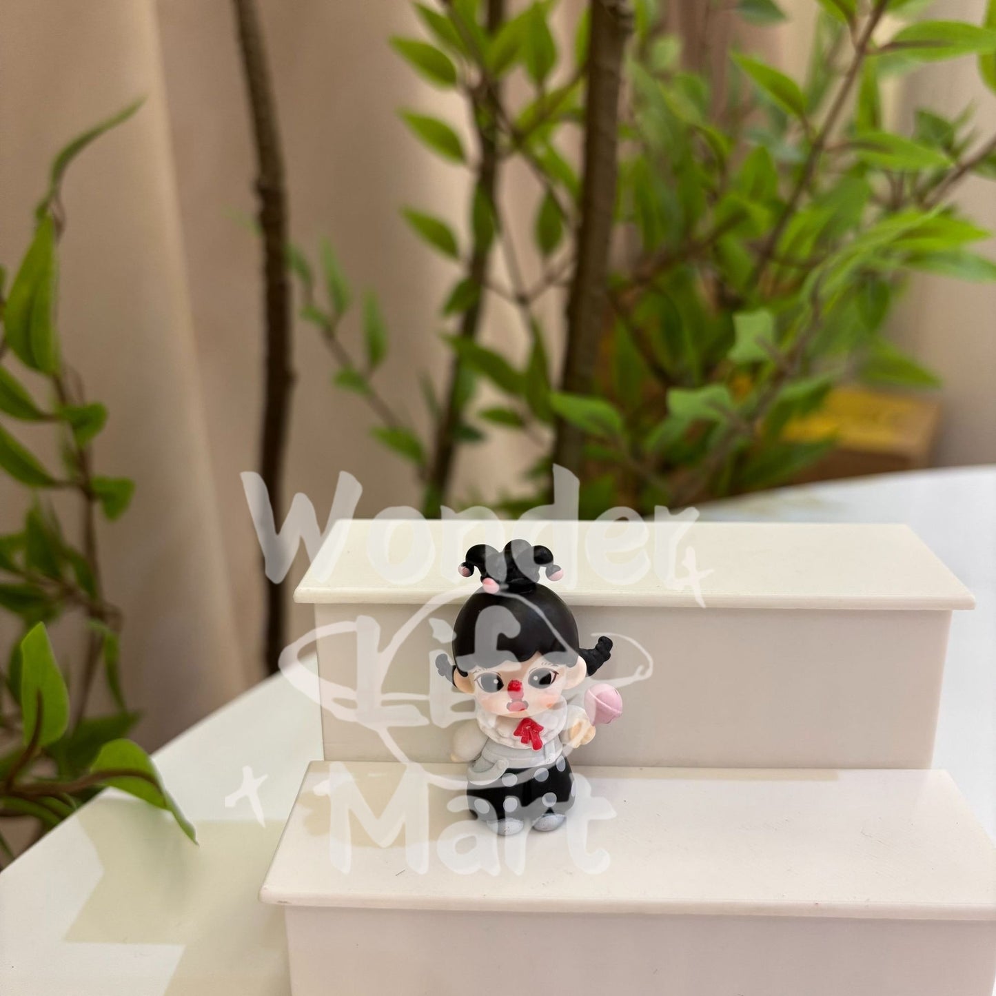 PPMT Little Ghost Sister Mengli Doll Trendy toy figurines Pendants and ornaments Pen Toppers
