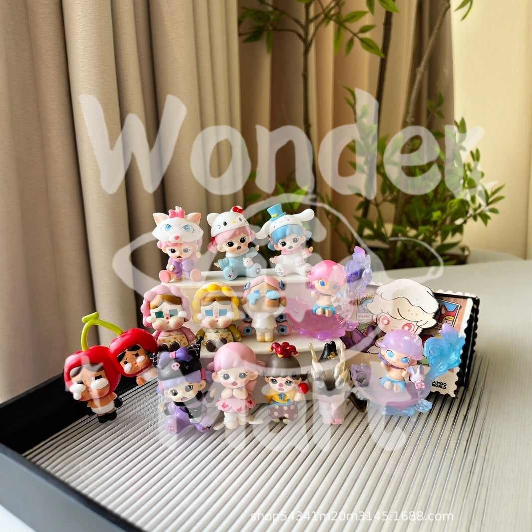 zorra zora Mengli PPMT Blind box toy diy pendant accessories Pen Toppers