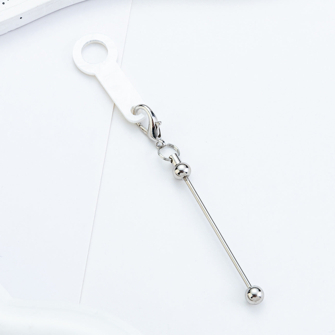 DIY beading Acrylic straw Pendant Applicable to 8mm-10mm Straw accessories Random Mix